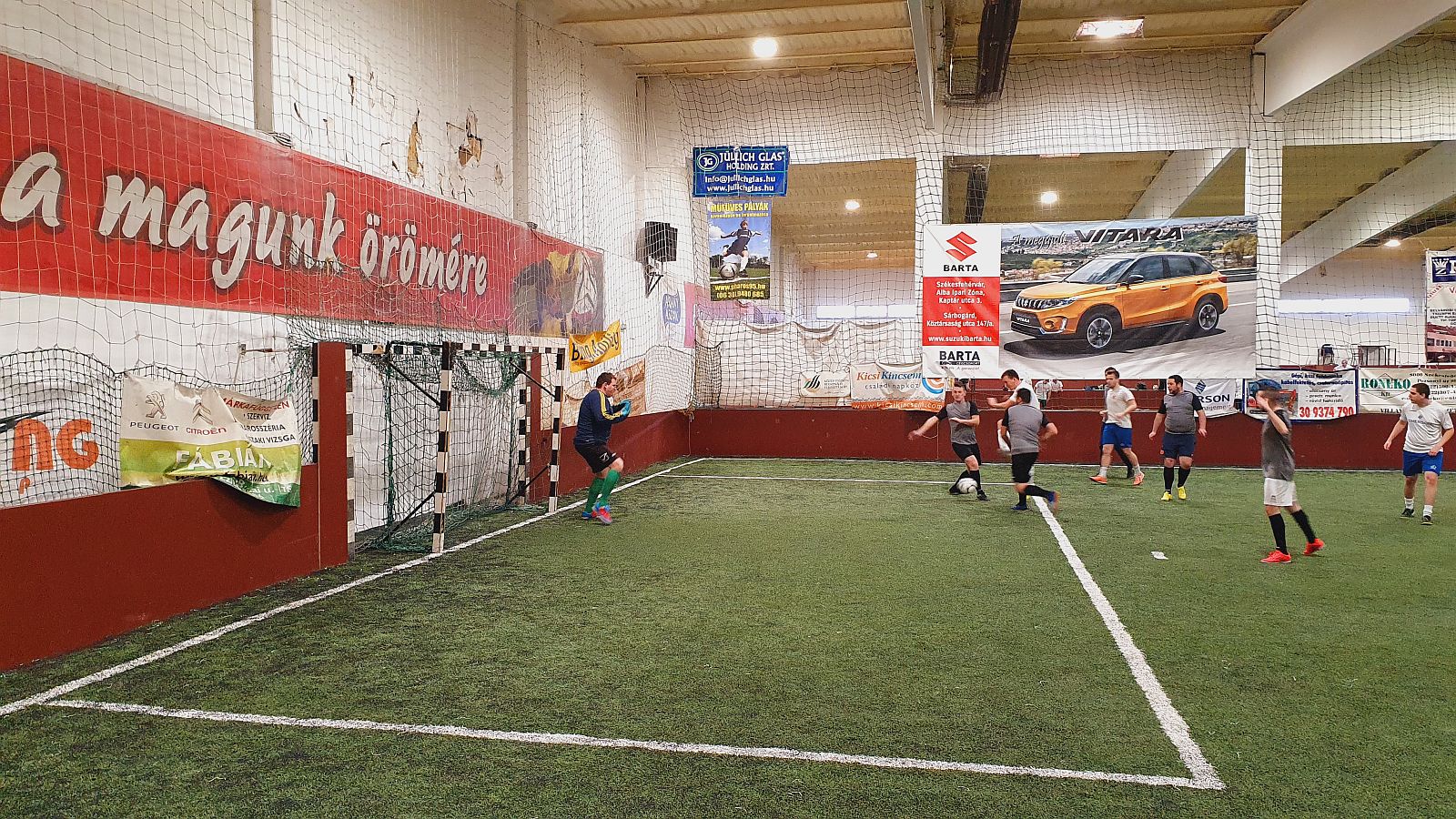 Kispályás labdarúgó tornát rendezett az idén 113 éves MÁV Előre SC